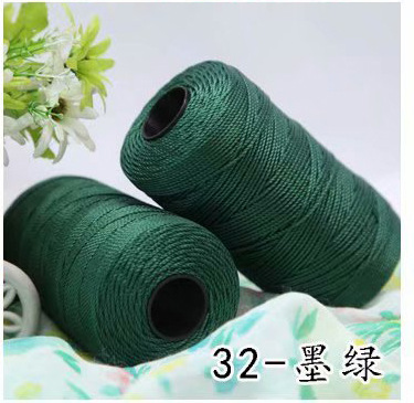 Picture of Three strands of nylon thread twine hook wire knitting hook hat shoes line car seat ice silk wool manufacturers wholesale
