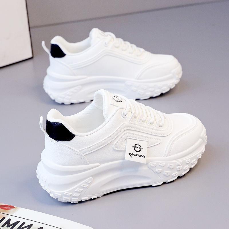 Broken Size Thick Sole Increased Women's Shoes Trendy Fashion All-match Sports Casual Shoes 2024 Autumn New Torre Shoes