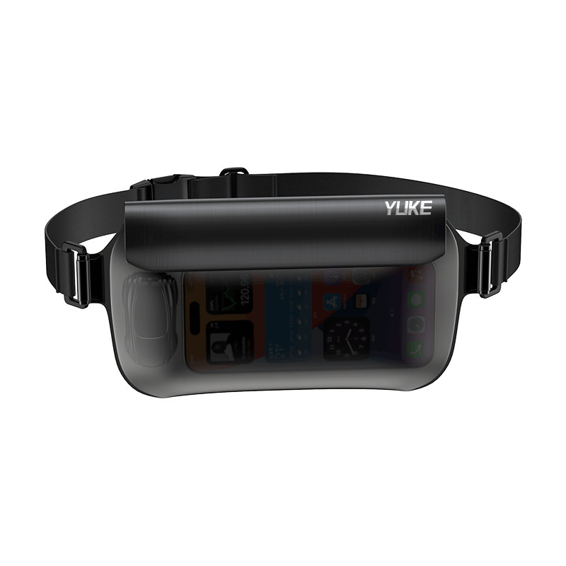 Picture of Mobile Phone Waterproof Bag Outdoor Swimming Waist Bag Drifting Touchscreen Transparent Photo Large Capacity Storage Bag Waterproof Equipment