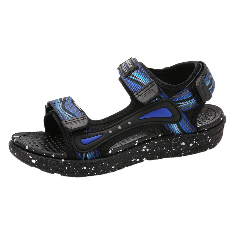 Graffiti children's sandals webbing brand children's shoes beach shoes wholesale camouflage tide summer men's and children's shoes a generation of hair