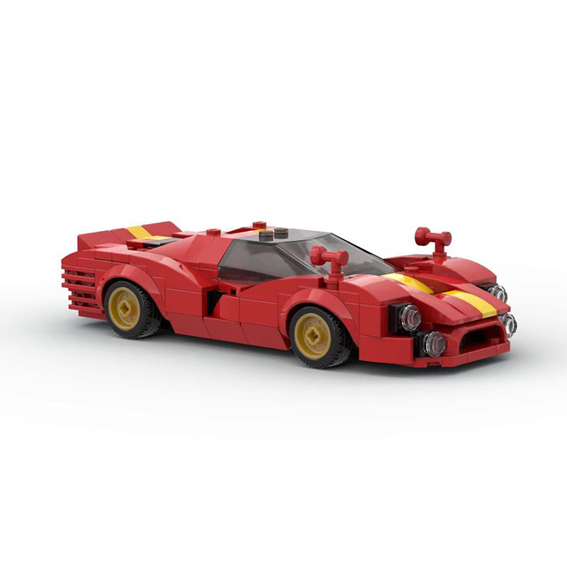 Picture of Compatible with Lego MOC-101795 Ferrari 330 P4 boy toy racing building blocks car assembly model