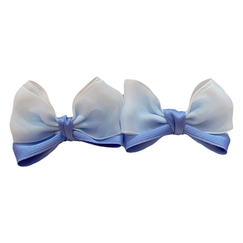 Children's Hairpin Korean Style Girl's Summer New No Harmful Hair Headwear Girl's Bow Hairpin Cute Baby's Clip