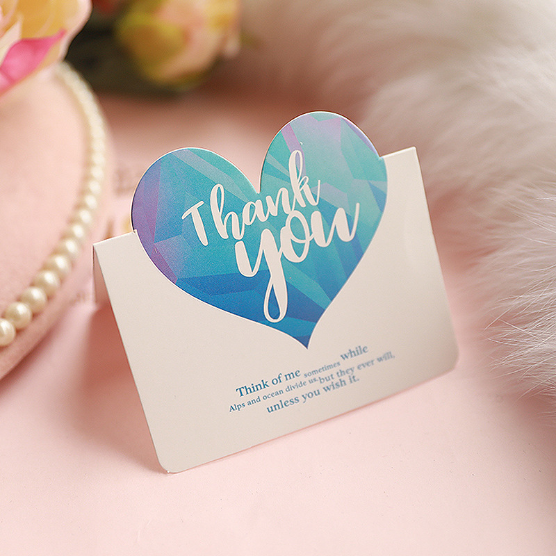 Picture of Cross-border source ins Wind small fresh after-sales card flower shop teacher's day Tanabata small greeting card Amazon thank you card