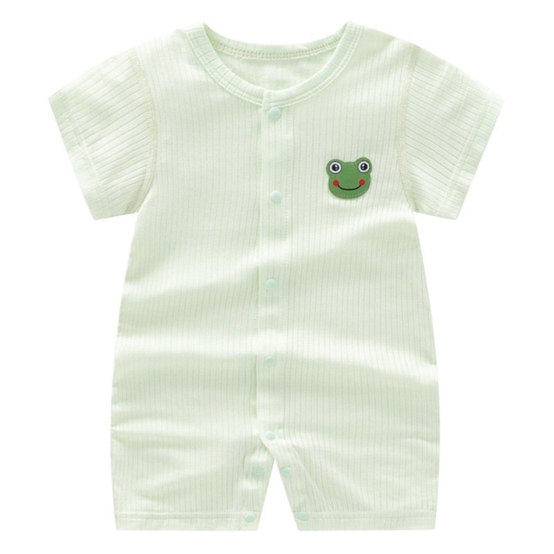 Spot wholesale summer thin short-sleeved modal jumpsuit baby clothes climbing summer clothes baby split clothes