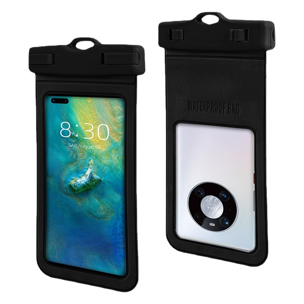 Factory wholesale mobile phone waterproof bag drifting diving swimming large transparent HD photo touch mobile phone waterproof case