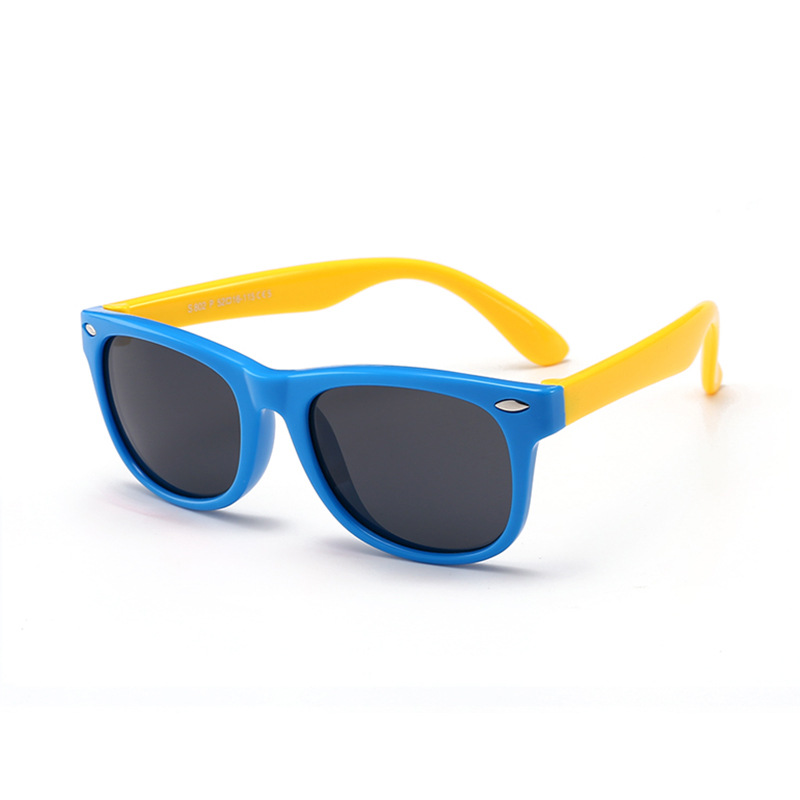 Picture of Factory new spot wholesale silicone UV protection sunglasses baby glasses polarized children sunglasses 802