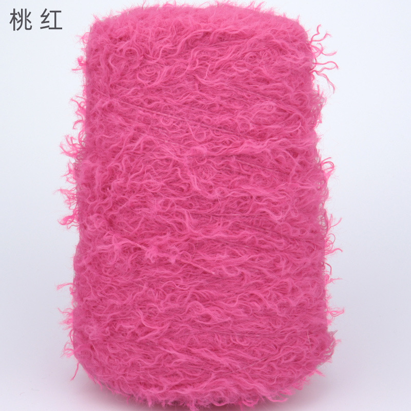 Picture of Silk Joy/Cross-Border Teddy Velvet Curly Furry DIY Handmade Knitting Yarn Ball 500g