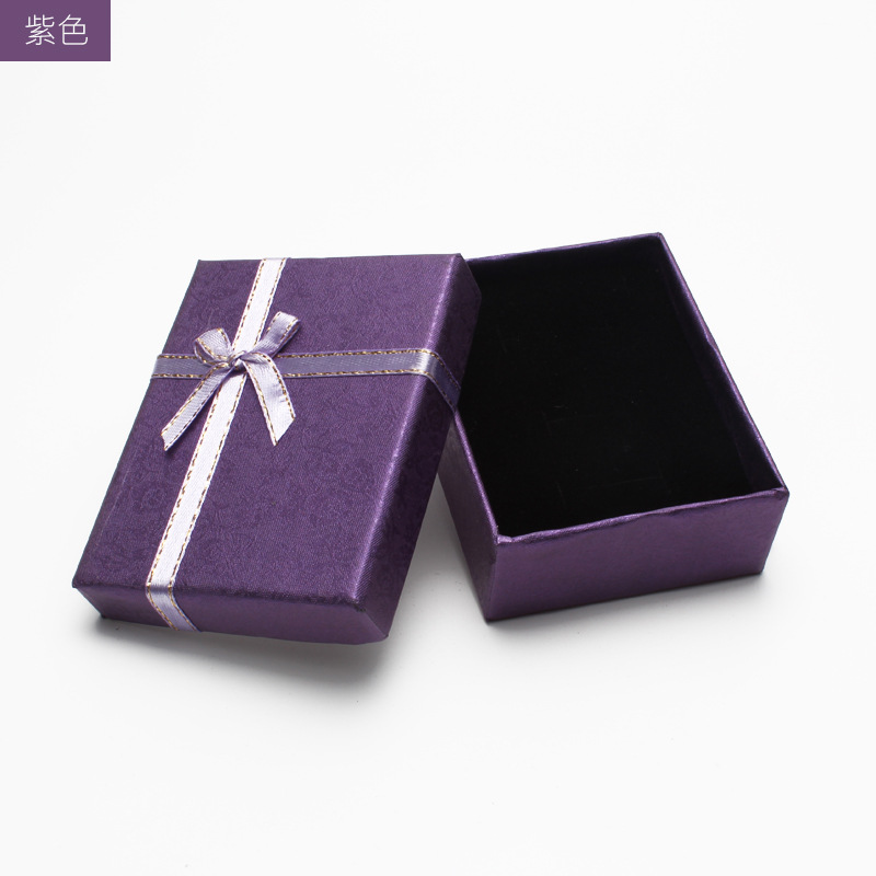 Picture of Jewelry Gift Set Pearlescent Paper Color Box Phnom Penh Jewelry Box Necklace Rectangular Jewelry Packaging Box Set