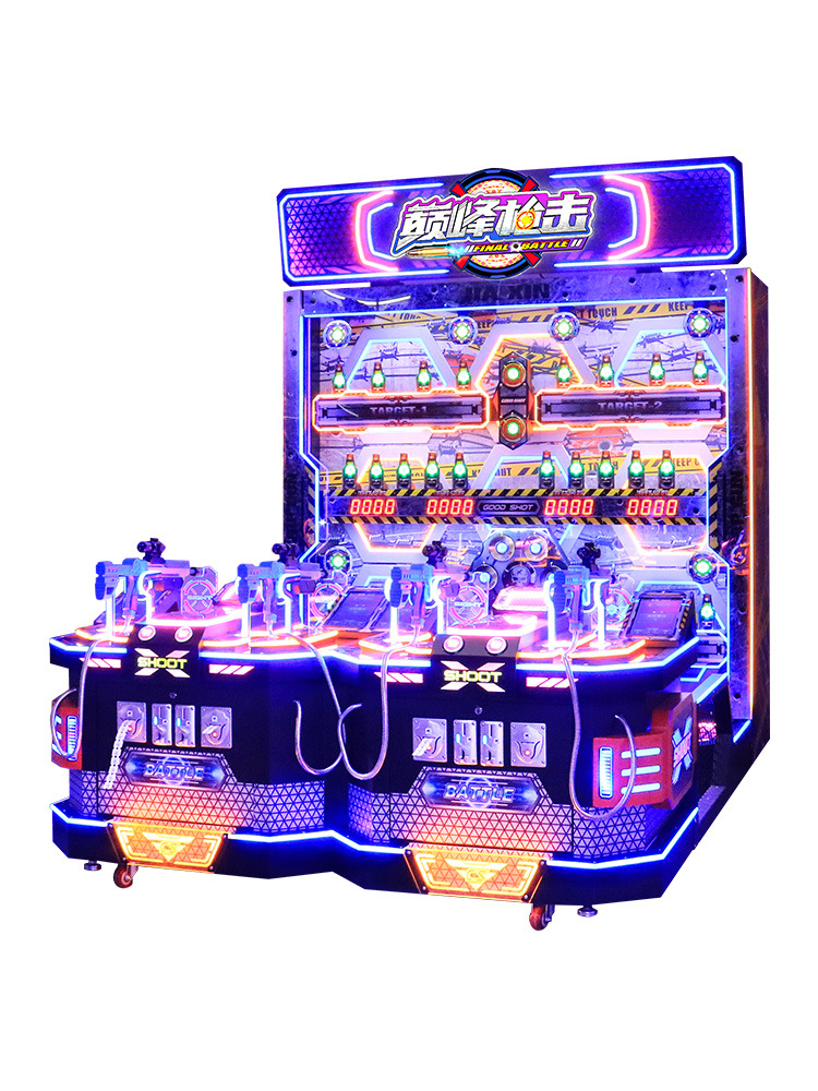 Picture of Four-person peak bolt shooting game console game hall shooting large entertainment machine video game city entertainment game equipment