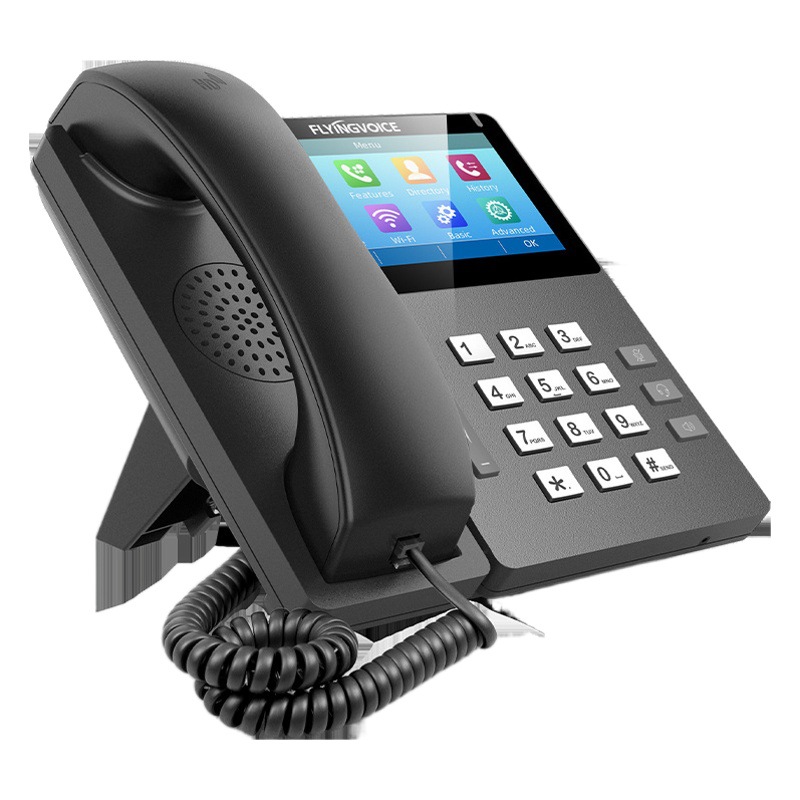 FLYINGVOICE feiyin era FIP15GPLUS touch screen IP telephone landline WIFI Bluetooth