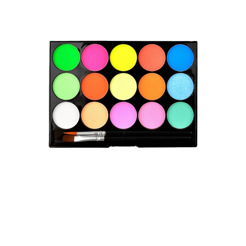 Picture of Children's Human Face Painting suit Festival Comic-Con Makeup 3D Painting Pigments Water-soluble Washable Pigments