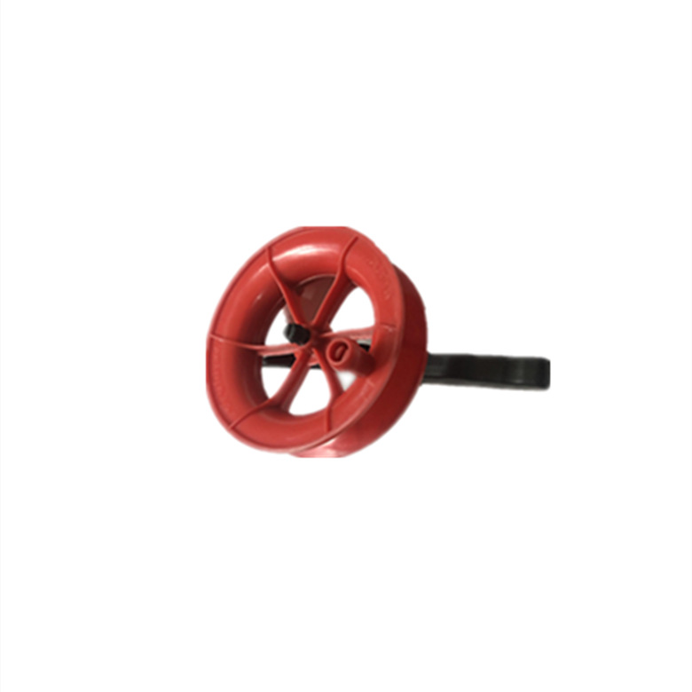 Picture of Kite Reel Crystal Reel Kite Line Wheel Hand-Held Reel Small Red Reel Line Board Flying Reel with Line Wholesale