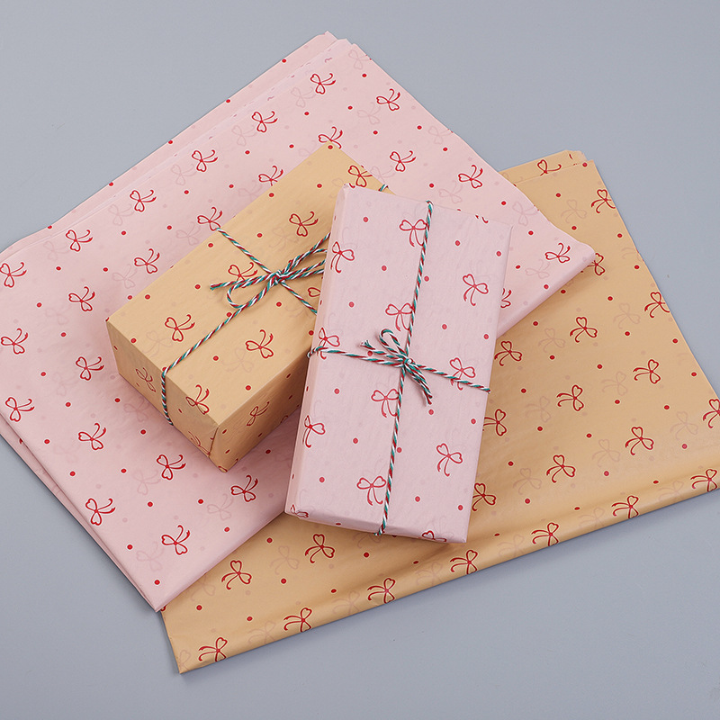Creative bow dot love Sydney paper Valentine's Day flower gift packaging tissue paper 50X35CM