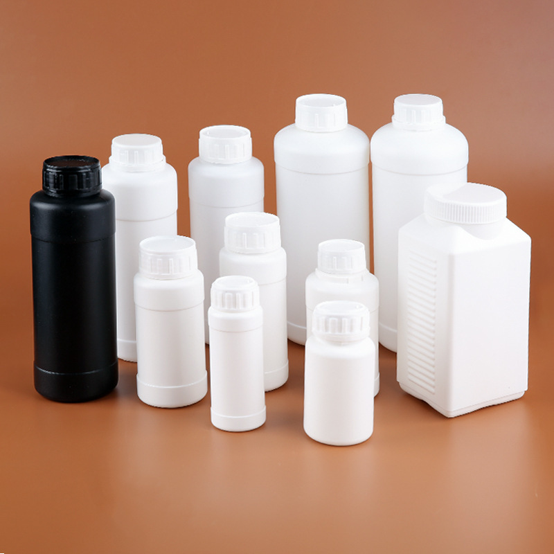 Ready Supply 100.500.1000 ml Wide Mouth Chemical Pesticide Plastic Bottle Reagent Bottle Liquid Fertilizer Bottle