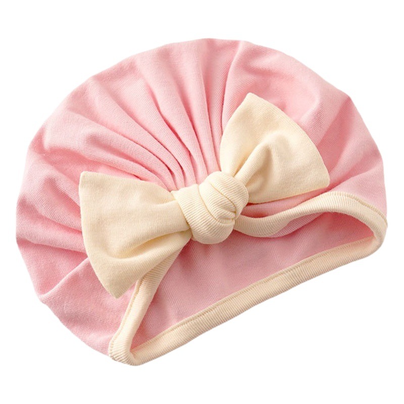 Newborn Hat, Spring and Autumn Thin Style, Baby Indian Fontanelle Protection Large Brim Princess Hat, Summer Fresh and Sweet