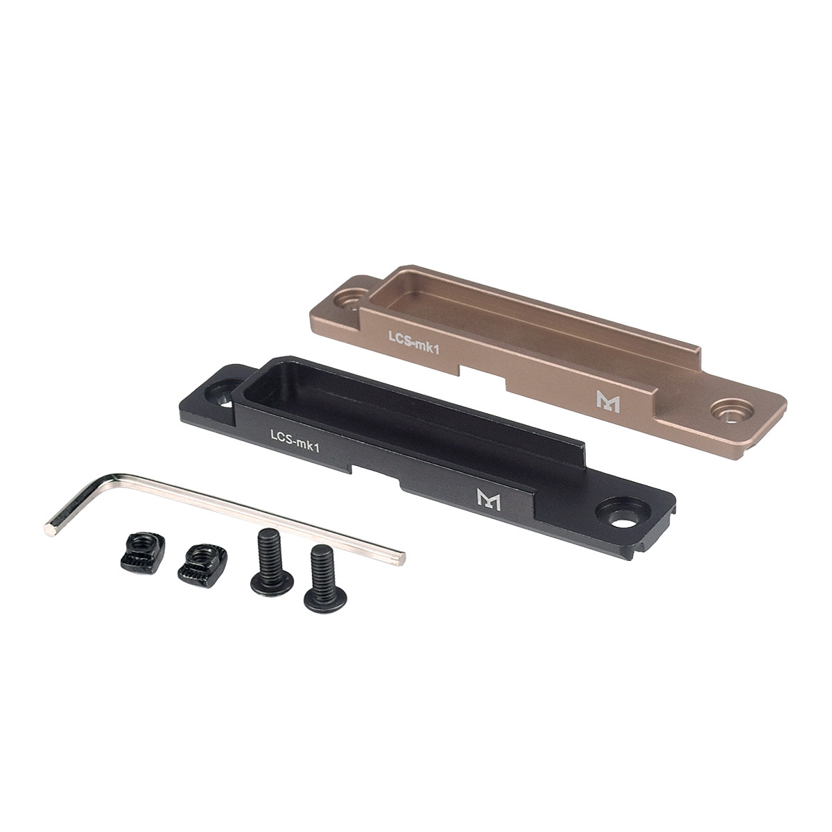 Tactical Flashlight M300/M600 Rat Tail Card Slot Metal Fixing Bracket DBAL-A2 Tactical Accessories MLOK