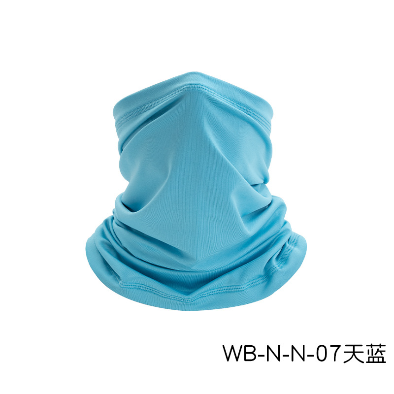 Picture of Outdoor breathable sunscreen breathable Ice Silk sports turban scarf Fishing Magic face scarf collar riding mask headgear