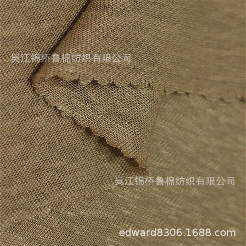 Pure linen knitted jersey ultra-thin cool feeling snowflake gray woven color stripe viscose bamboo stretch modal health cloth