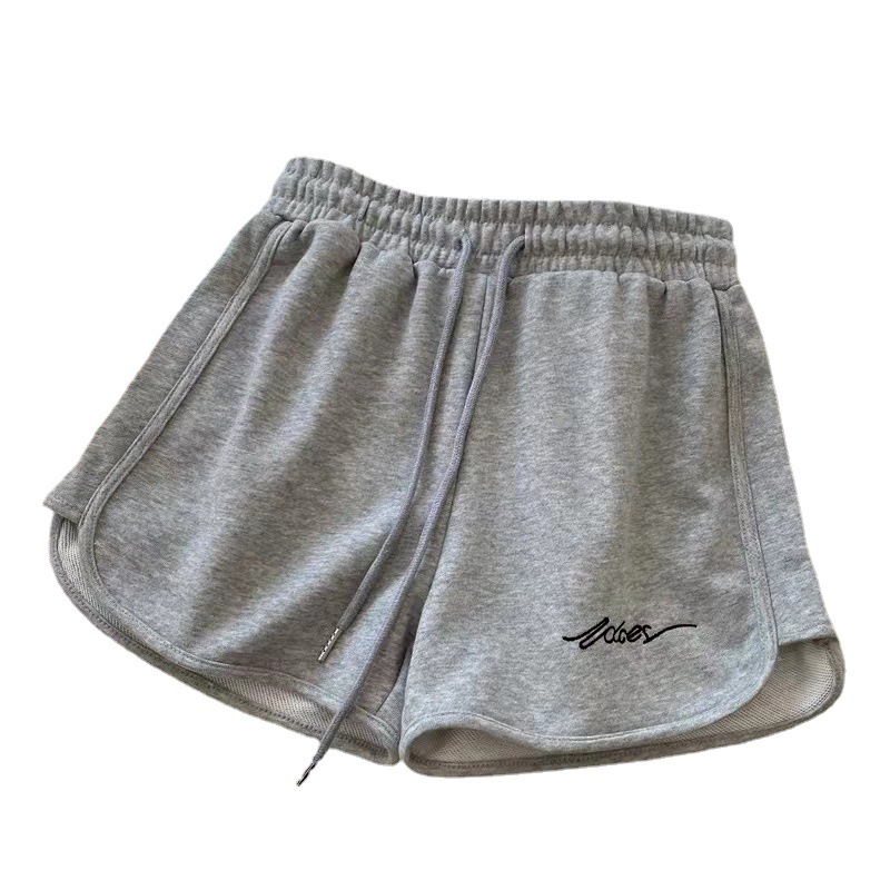 Picture of Women's Sports Shorts 2025 Summer Student Trendy Loose Casual Home Sleep Shorts Wide-Leg Yoga Hot Pants