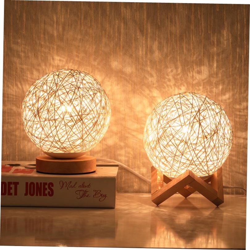 Table Lamp Bedroom Bedside Lamp Dimming Small Night Light1
