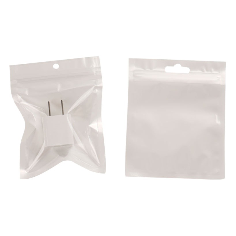 Pearlescent film Yin and Yang bone bag jewelry packaging bag translucent self-sealing bag mobile phone shell packaging bag pearlescent bag wholesale