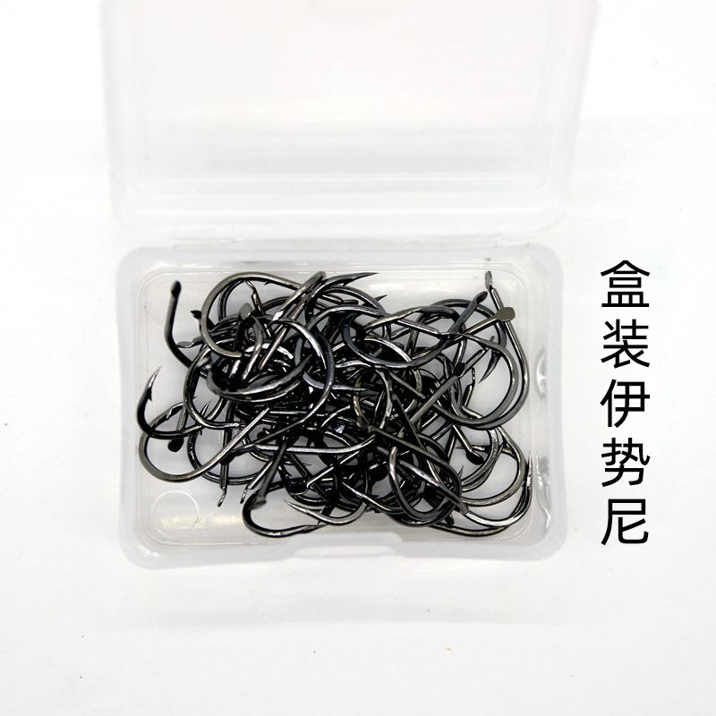 Picture of Wholesale fish hook boxed fish hook bulk Ishini fish hook with Thorn Ishou world 100 pieces