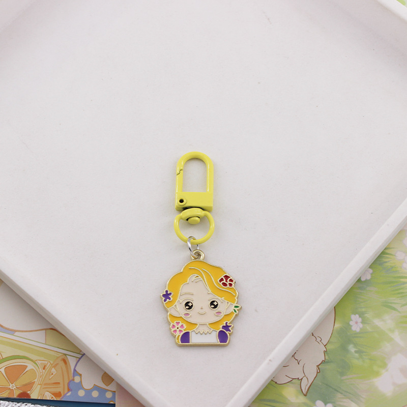 Picture of Princess Escape series Hua Mulan Elsa keychain Snow White AirPods bag key ring pendant