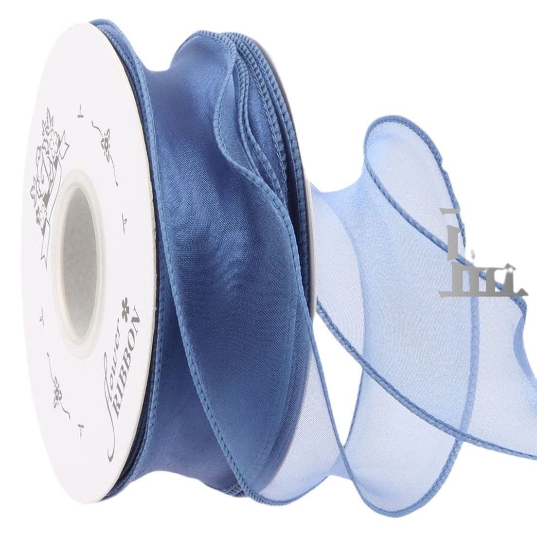 Solid color fishtail yarn ribbon flower packaging diy material yarn ribbon ribbon ribbon ribbon ribbon wave copy edge strap