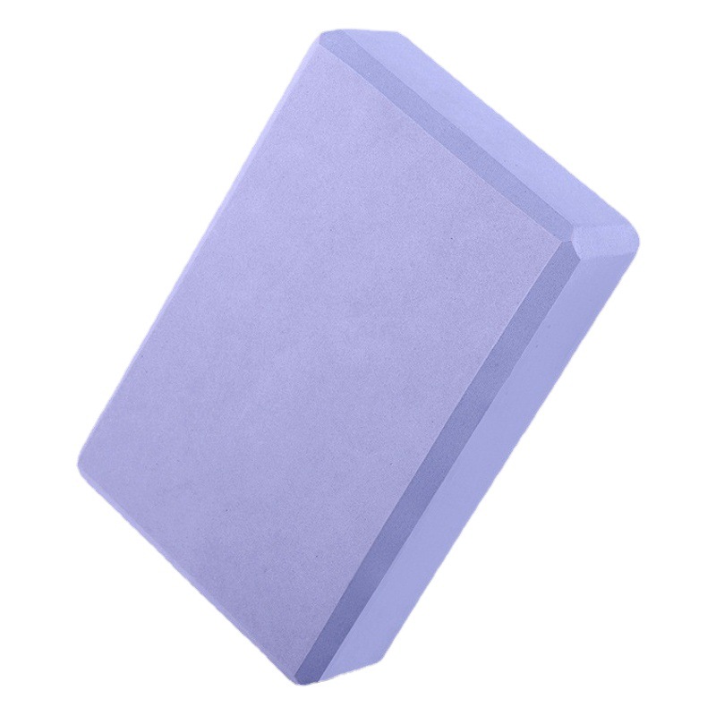 EVA high density yoga brick high weight dance brick fitness auxiliary brick 200g solid color yoga brick wholesale