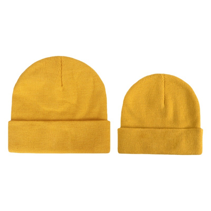 Picture of Factory direct in stock wholesale cross-border foreign trade explosions children adult autumn and winter knitted hat parent-child wool hat