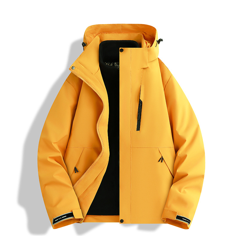 Picture of 2025 New Men's Graphene Liner Rush Clothes Three-in-One Removable Warm fleece-lined Thickened Women's Mountaineering Clothes Trendy