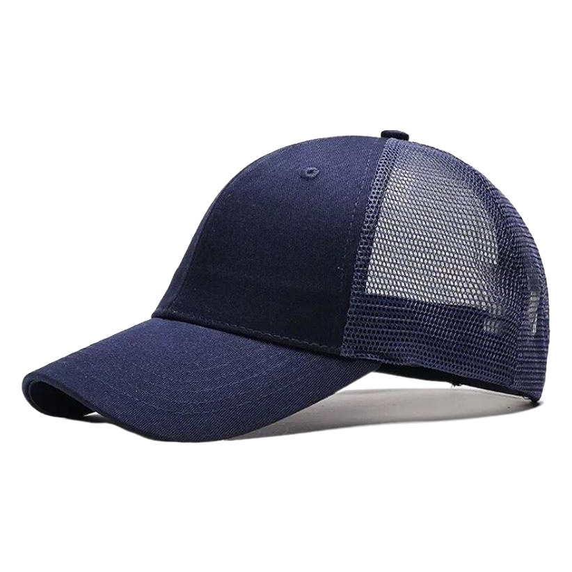 Pure cotton net cap custom logo six-piece advertising cap printing custom travel cap embroidery sunshade baseball hat
