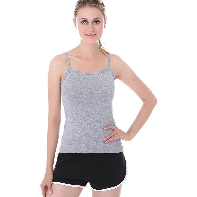 The new ladies modal camisole with thin black and white students can wear bottoming shirt generation wholesale
