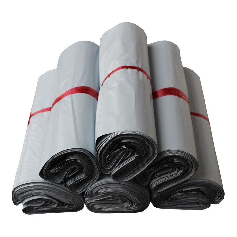Picture of Milky White Express Bag Thickeneded Express Packaging Bag Waterproof Clothing Packaging Bag Logistics Parcel Bag Discount Wholesale