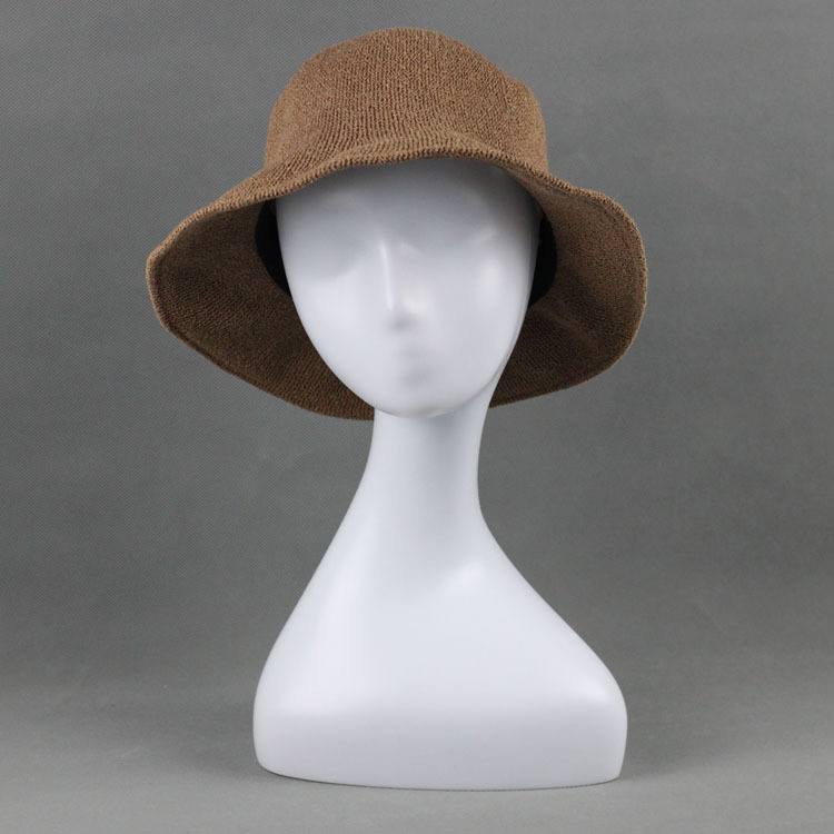 Picture of Plastic female model head dummy head female head model display silk scarf head model abstract head wig hat scarf display stand