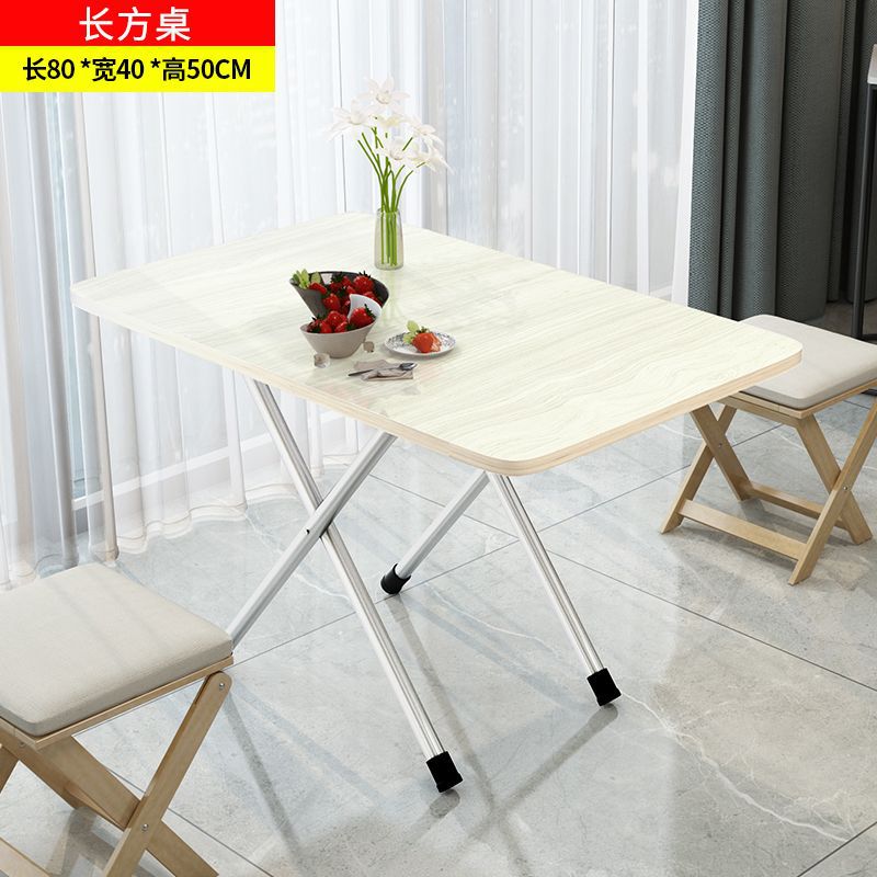 Picture of Wholesale Folding Table Dining Table Home Small Dining Table Portable Outdoor Folding Stalling Table Square Dormitory Simple