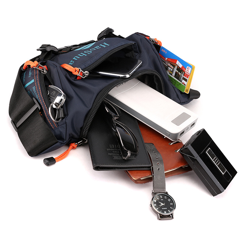 Picture of New Multifunctional Outdoor Waist Bag Sports Men's Shoulder Crossbody Bag Waterproof Chest Bag Cycling Climbing Large Capacity Waist Bag