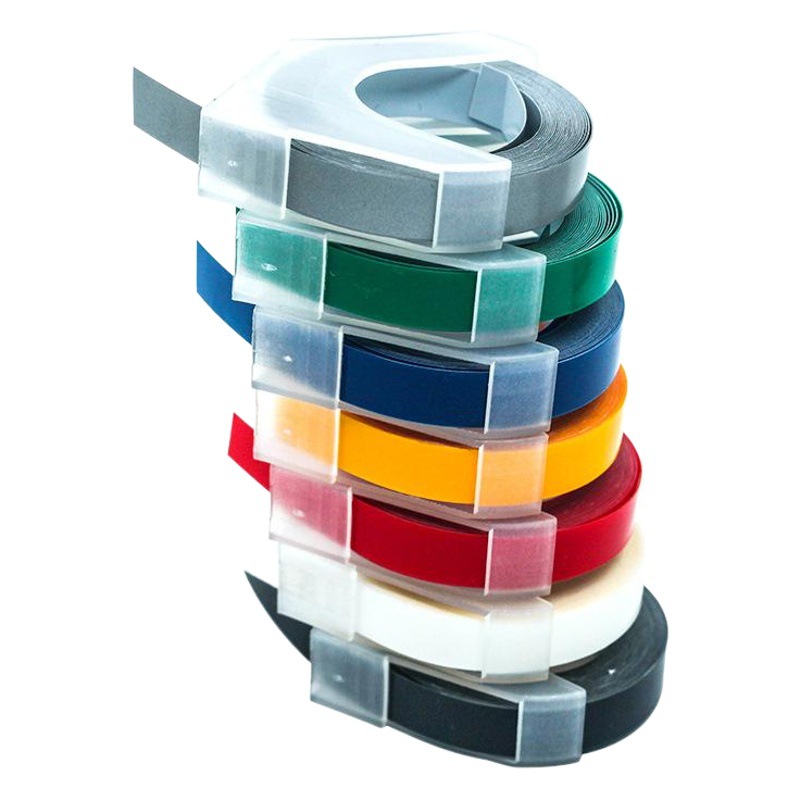 Suitable for Dymo Delta 1610/12965 Korean Notex Label Machine 12mm Concave and Convex Embossed 3D Manual Label