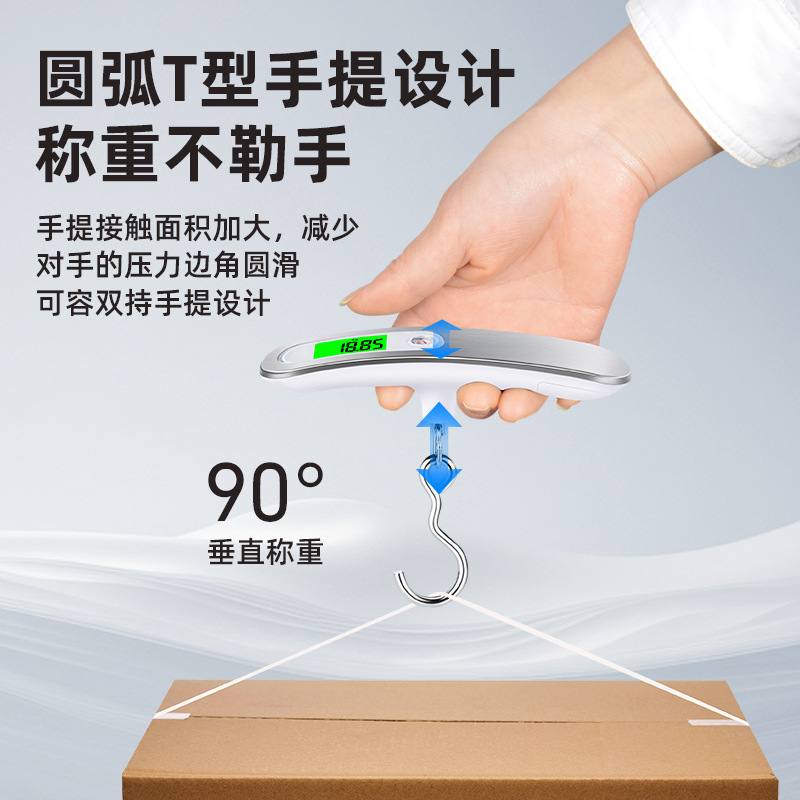 Picture of Electronic scale wholesale mini portable electronic scale portable scale 50kg weighing scale luggage scale food weight scale