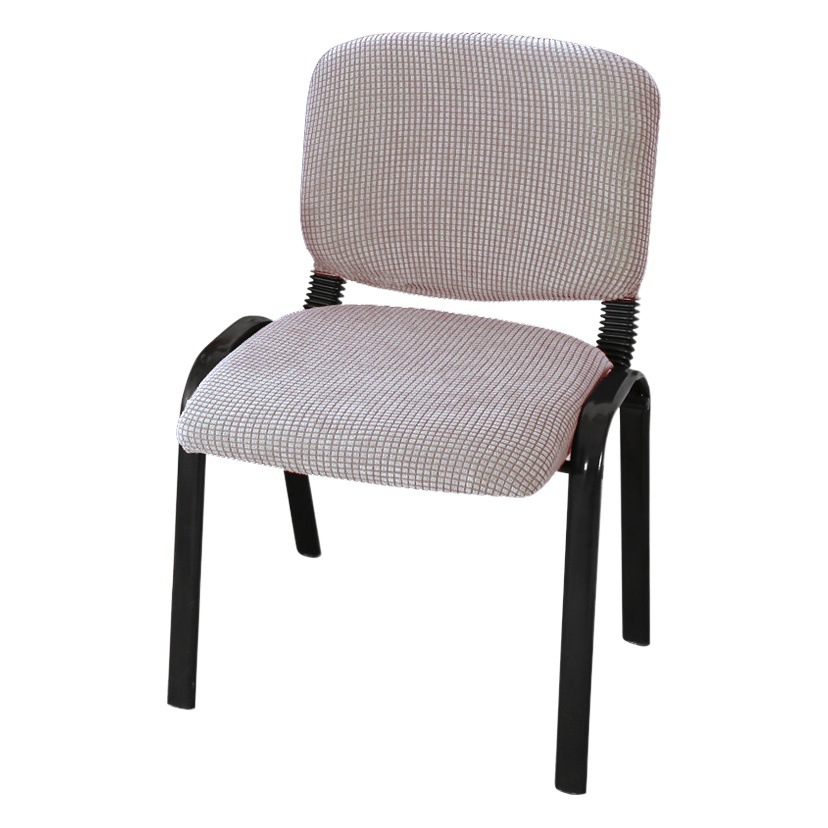 Fleece Solid Color Chair Cover Office Computer Split Chair Cover Universal Office Chair Cover Rotating