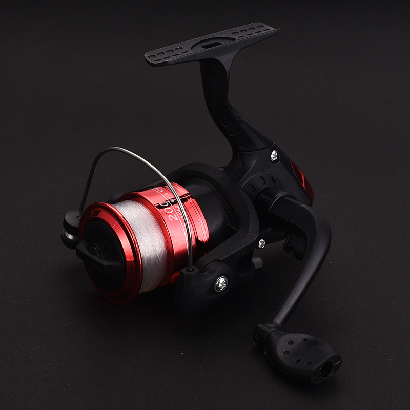 Picture of Type 200 small fishing wheel with line fishing wheel spinning wheel fishing wheel rock fishing wheel fishing gear sea Rod Road Asian rod fishing wheel