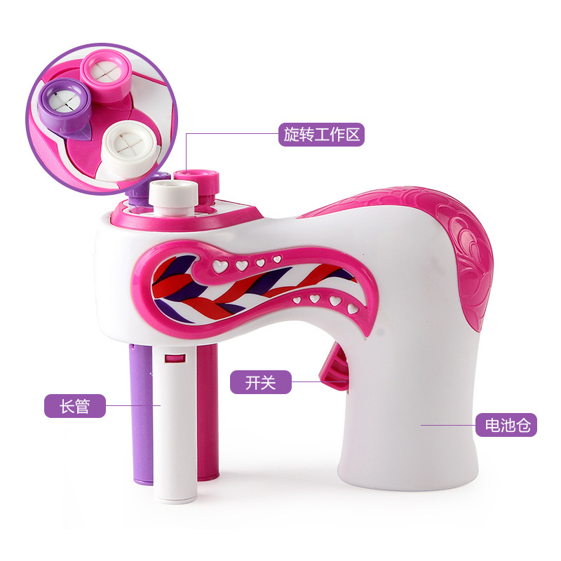 Picture of Cross-Border Electric Three-Strand Hair Braider for Girls to Brave Their Hair, Automatic Artifact, Play House Toys, Douyin Creativity