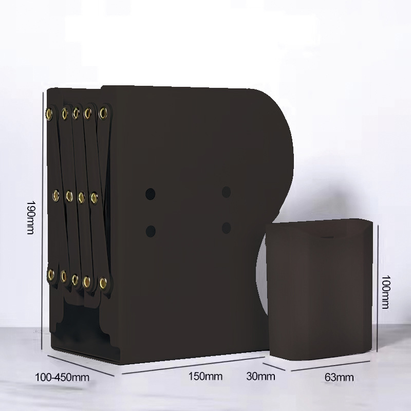 Picture of Bookshelf large capacity thickened simple fixed Book student desk storage rack with pen holder retractable book stand batch