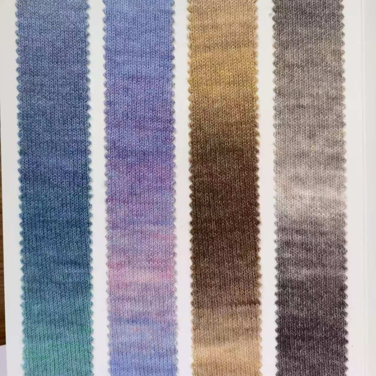 13 Count Gradient Qianqiu Brushed Gradient Mohair Gradient Wool Mohair Symphony Mohair Color Yarn Ready in Stock