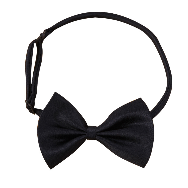 Picture of Children's Little Tie Boys' Bowknot Girls' Children's Baby Flower Girl Dress Jewelry British Black Red White