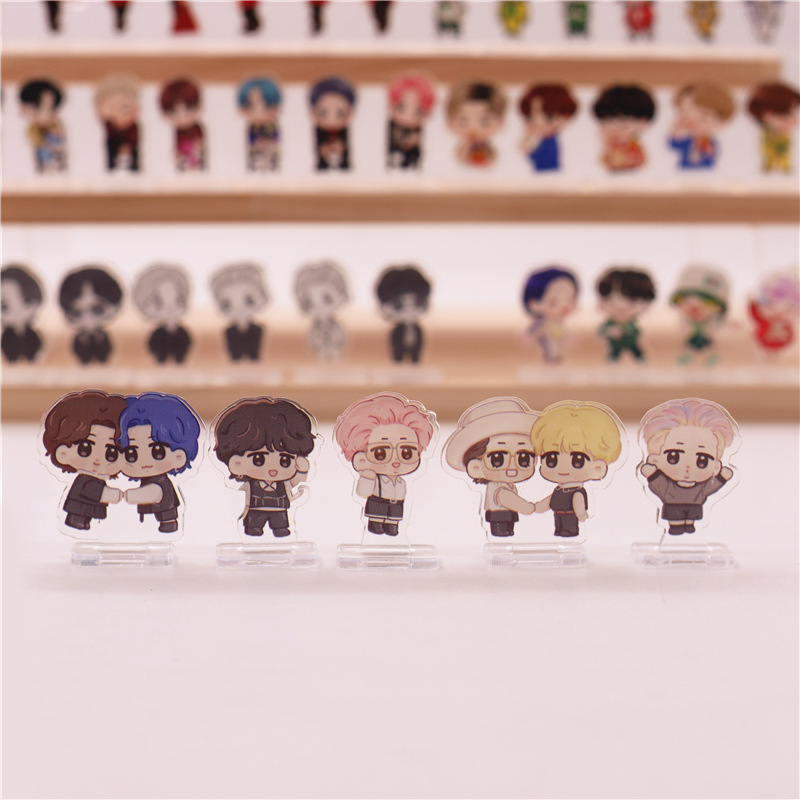 Picture of Bts Peripherals Tian Bao Guo Jin Taeheng Zheng Xipu Zhiqi Mini Stand Night Scene