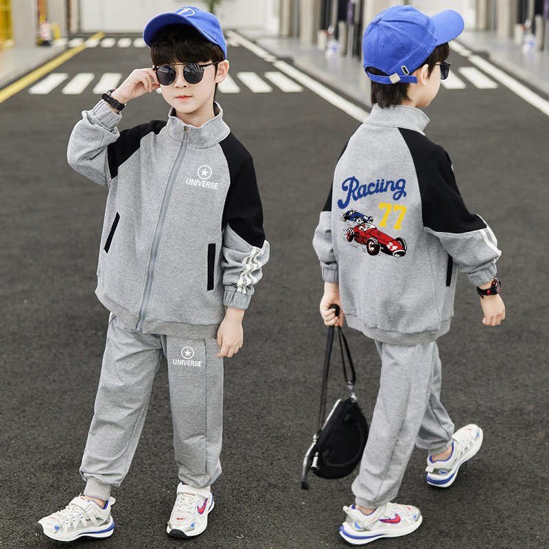 Picture of Children's Clothing Boys' Spring Clothing suit 2025 New Children's Spring Large Children's Spring Boy's Handsome Spring and Autumn Clothes Trendy