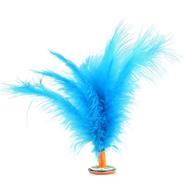 Primary school physical education Sports outdoor fitness chicken feather shuttlecock nostalgic classic sports special color foot kicking shuttlecock