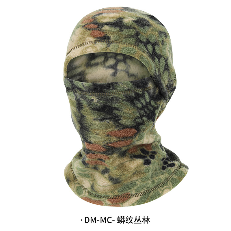 Picture of Ruidong Cross-border Outdoor Riding Mask Fleece Integrated Hat Warm Windproof Headgear Motorcycle Helmet Lining