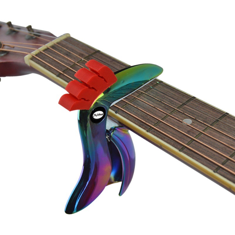 Cross-Border Supply of Wonderful Folk Guitar Capo, Large Beak Bird Zinc Alloy Colorful Capo, Musical Instrument Accessories
